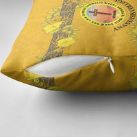 Tonga Anastasis College Pillow Cover Tongan Ngatu Kupesi Pattern LT05 - Polynesian Pride