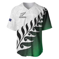 Custom New Zealand Football Baseball Jersey Go Aotearoa LT05 Green - Polynesian Pride