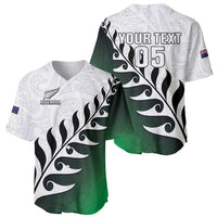 Custom New Zealand Football Baseball Jersey Go Aotearoa LT05 - Polynesian Pride
