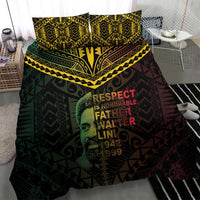 Happy Vanuatu Father Lini Day Bedding Set