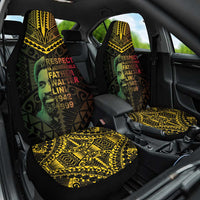 Happy Vanuatu Father Lini Day Car Seat Cover