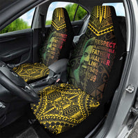 Happy Vanuatu Father Lini Day Car Seat Cover