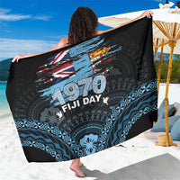 Happy Fiji Day 1970 Sarong Flag Grunge Style