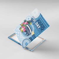 Fiji Day Canvas Wall Art Proud To Be Fijian