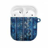 Hawaii Makahiki Turtle AirPods Case Galaxy Tapa Pattern - Polynesian Pride