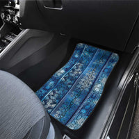 Hawaii Makahiki Turtle Car Mats Galaxy Tapa Pattern - Polynesian Pride