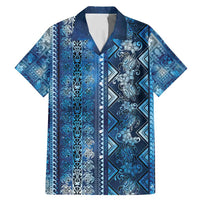Hawaii Makahiki Turtle Family Matching Mermaid Dress and Hawaiian Shirt Galaxy Tapa Pattern - Polynesian Pride
