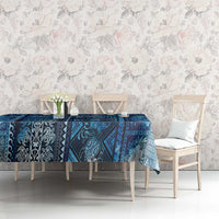 Hawaii Makahiki Turtle Tablecloth Galaxy Tapa Pattern - Polynesian Pride