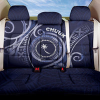 FSM Chuuk Back Car Seat Cover Ocean Floral Pattern