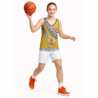 Personalised Anastasis College Basketball Jersey Tonga Unique Style - Polynesian Pride