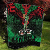 New Zealand ANZAC Day Quilt Aotearoa Hei Tiki