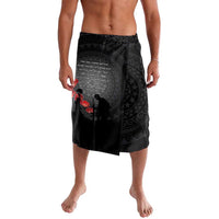 Cook Islands ANZAC Day Lavalava Soldier Silhouette Remembrance
