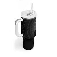 Cook Islands ANZAC Day Tumbler With Handle Soldier Silhouette Remembrance LT05 - Polynesian Pride