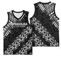 Hawaii Papakolea Born And Raised Basketball Jersey Hawaiian Tribal Pattern