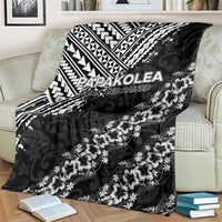 Hawaii Papakolea Born And Raised Blanket Hawaiian Tribal Pattern