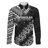 Hawaii Papakolea Born And Raised Family Matching Off Shoulder Maxi Dress and Hawaiian Shirt Hawaiian Tribal Pattern