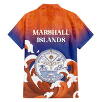 Marshall Islands Fishermen's Day Family Matching Summer Maxi Dress and Hawaiian Shirt It's Fishing Time