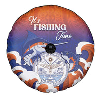 Marshall Islands Fishermen's Day Spare Tire Cover It's Fishing Time