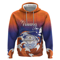 Marshall Islands Fishermen's Day Zip Hoodie It's Fishing Time