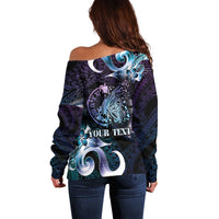 Personalised Polynesia Suicide Prevention Awareness Off Shoulder Sweater No Story Should End Too Soon