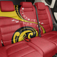 Papua New Guinea Independence Back Car Seat Cover Special Style Red Version LT05 - Polynesian Pride