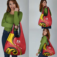 Papua New Guinea Independence Grocery Bag Special Style Red Version LT05 - Polynesian Pride