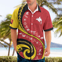 Papua New Guinea Independence Hawaiian Shirt Special Style Red Version LT05 - Polynesian Pride
