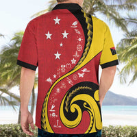 Papua New Guinea Independence Hawaiian Shirt Special Style Red Version LT05 - Polynesian Pride