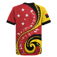 Papua New Guinea Independence Rugby Jersey Special Style Red Version LT05 - Polynesian Pride