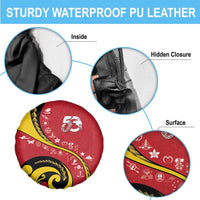 Papua New Guinea Independence Spare Tire Cover Special Style Red Version LT05 - Polynesian Pride