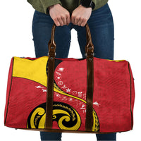 Papua New Guinea Independence Travel Bag Special Style Red Version LT05 Red - Polynesian Pride