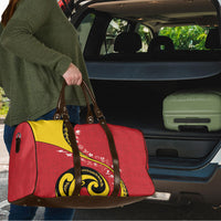 Papua New Guinea Independence Travel Bag Special Style Red Version LT05 - Polynesian Pride