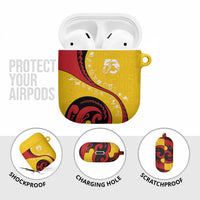 Papua New Guinea Independence AirPods Case Special Style Yellow Version LT05 - Polynesian Pride