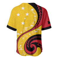 Papua New Guinea Independence Baseball Jersey Special Style Yellow Version LT05 - Polynesian Pride
