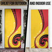 Papua New Guinea Independence Door Cover Special Style Yellow Version LT05 - Polynesian Pride
