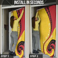 Papua New Guinea Independence Door Cover Special Style Yellow Version LT05 - Polynesian Pride