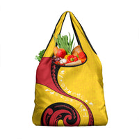 Papua New Guinea Independence Grocery Bag Special Style Yellow Version LT05 1-pack One Size Yellow - Polynesian Pride