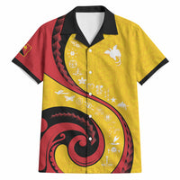 Papua New Guinea Independence Hawaiian Shirt Special Style Yellow Version LT05 Yellow - Polynesian Pride