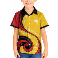 Papua New Guinea Independence Hawaiian Shirt Special Style Yellow Version LT05 - Polynesian Pride