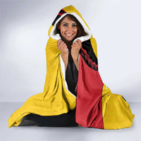Papua New Guinea Independence Hooded Blanket Special Style Yellow Version LT05 - Polynesian Pride