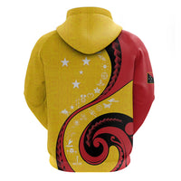 Papua New Guinea Independence Hoodie Special Style Yellow Version LT05 - Polynesian Pride