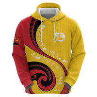 Papua New Guinea Independence Hoodie Special Style Yellow Version LT05 - Polynesian Pride