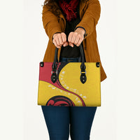 Papua New Guinea Independence Leather Bag Special Style Yellow Version LT05 - Polynesian Pride