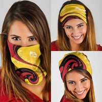 Papua New Guinea Independence Neck Gaiter Special Style Yellow Version LT05 - Polynesian Pride
