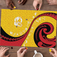 Papua New Guinea Independence Puzzle Special Style Yellow Version LT05 - Polynesian Pride