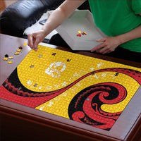 Papua New Guinea Independence Puzzle Special Style Yellow Version LT05 - Polynesian Pride