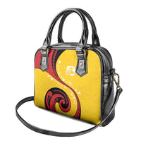 Papua New Guinea Independence Shoulder Handbag Special Style Yellow Version LT05 - Polynesian Pride