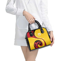 Papua New Guinea Independence Shoulder Handbag Special Style Yellow Version LT05 - Polynesian Pride