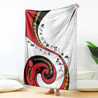 Papua New Guinea Independence Blanket Special Style White Version LT05 - Polynesian Pride