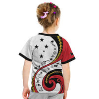 Papua New Guinea Independence Kid T Shirt Special Style White Version LT05 - Polynesian Pride